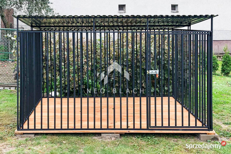 Kojec Psów 3x25m Drewniana podłoga NB180 Nowy Sącz