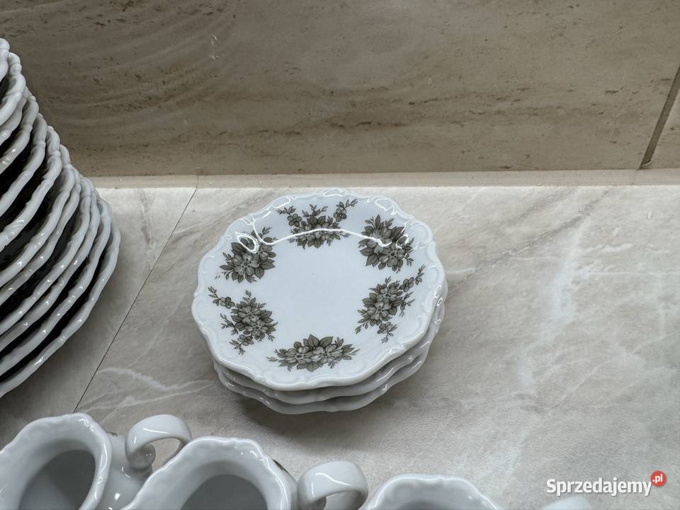 Elegancki serwis obiadowokawowy Bavaria Weiden