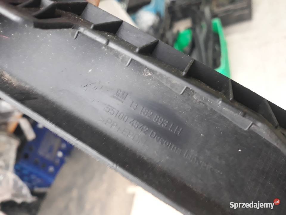 OPEL VECTRA C LIFT HOKEJ SPOILER LEWY PRZÓD Karoseria Międzychód