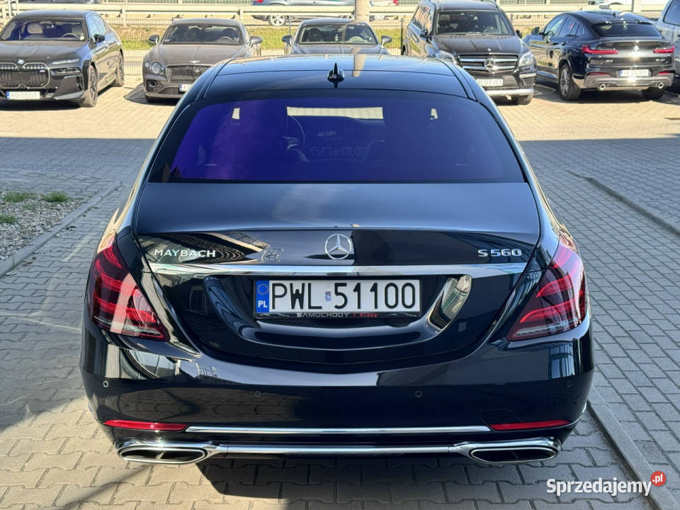 Mercedes S 560 Maybach Polski Salon Bezwypadkowy czujnik parkowania