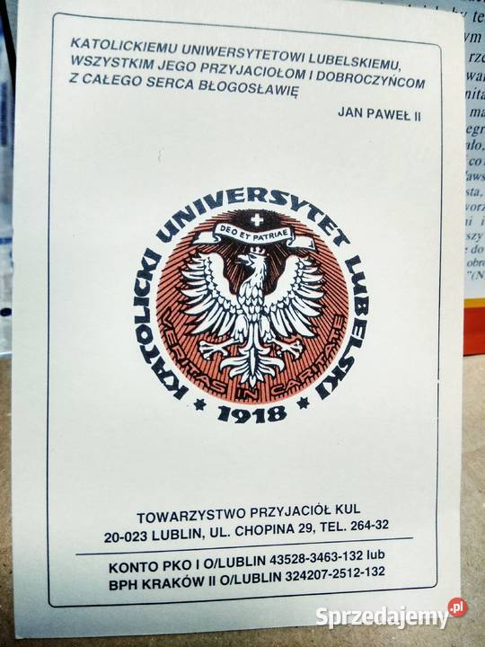 Kalendarz okolicznościowy katolickiego Warszawa