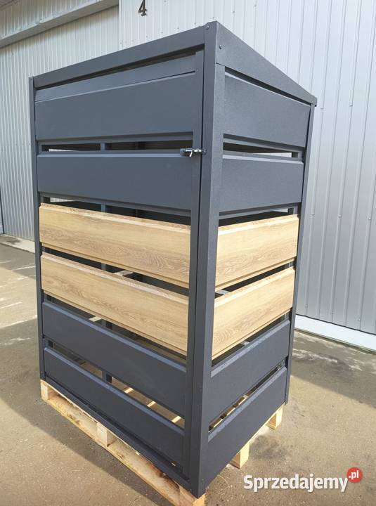 Wiata gospodarcza śmietnikowa 120x80x170 Zawoja