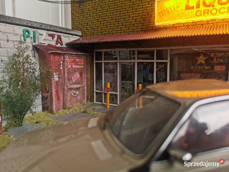 Diorama 118 Makieta autoart kyosho norev solido Kraków