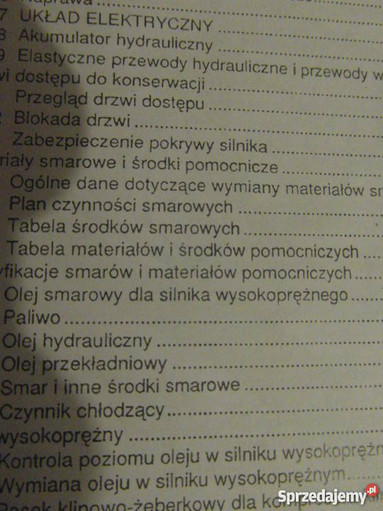 INSTRUKCJA OBSŁUGI DTR LIEBHERR R904 C i inne