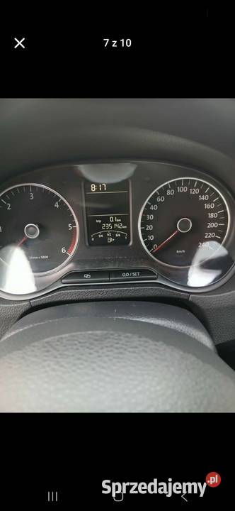 Volkswagen Polo 6R 2011r 16 TDI 90 Autmat DSG Hatchback Ostrów Wielkopolski