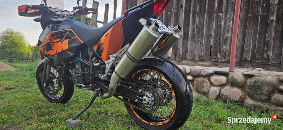 KTM 690 Supermoto 690cm3 podlaskie Lipsk sprzedam