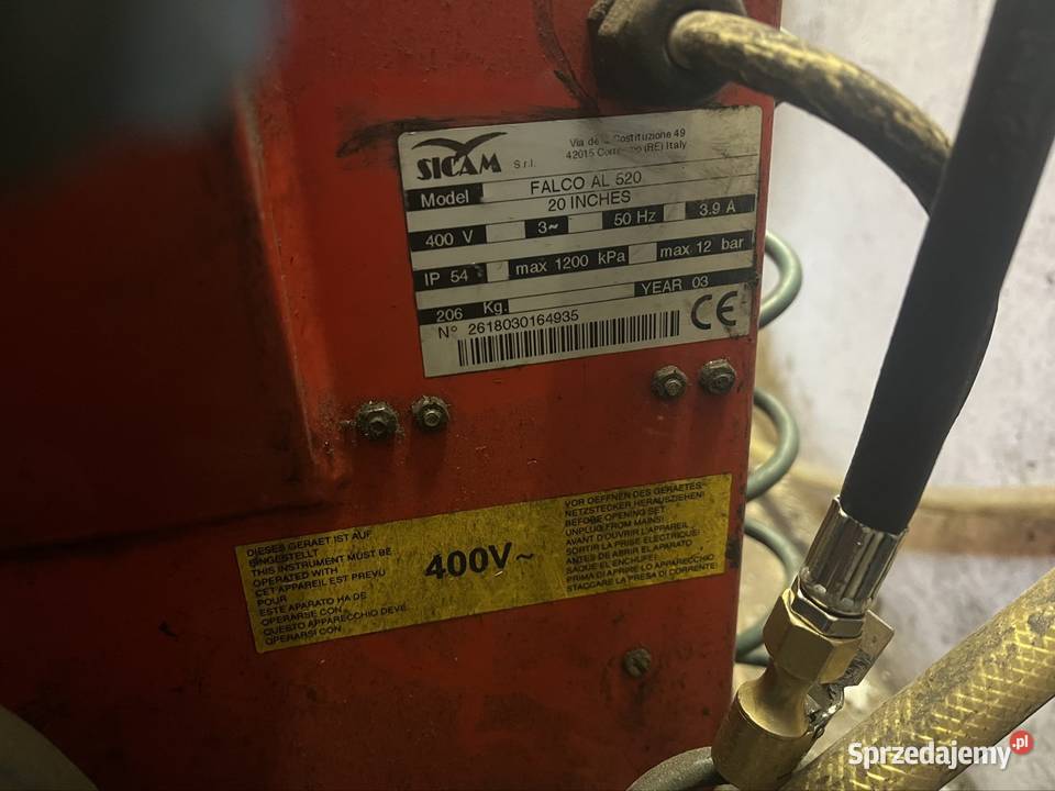 Montażwnica do opon z ramieniem Sicam Falco Płaza sprzedam