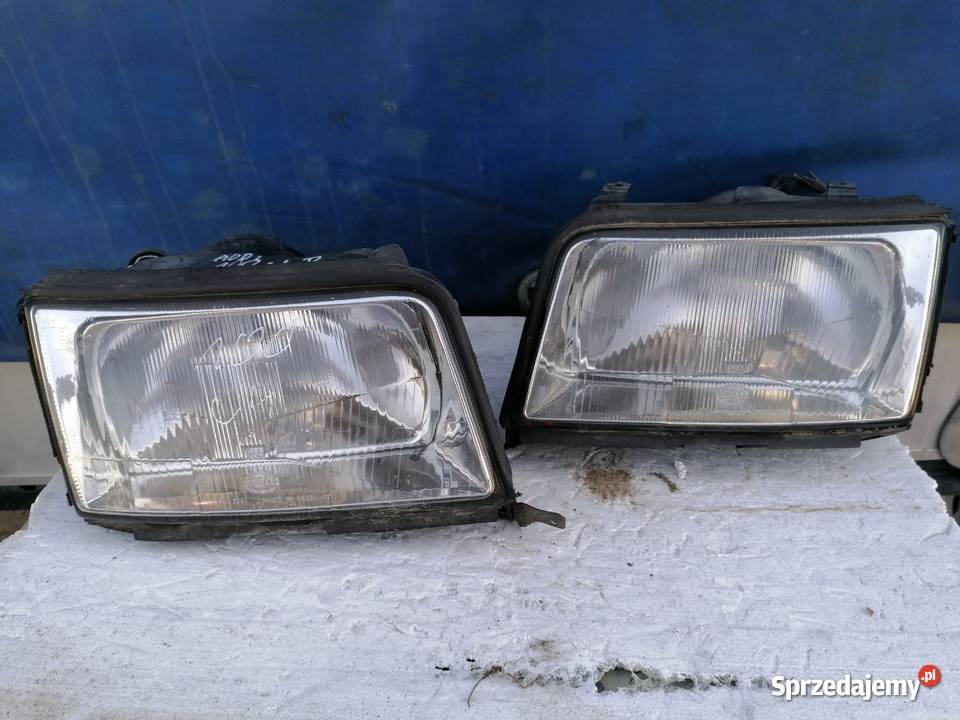 Lampy Przód Kpl Audi 100 C4 Hella lubelskie Wisznice sprzedam