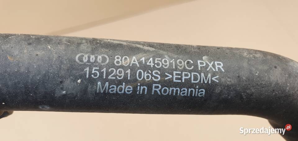AUDI Q5 II 80A PRZEWÓD WĄŻ CIECZY WODY 80A145919 Trzciel sprzedam
