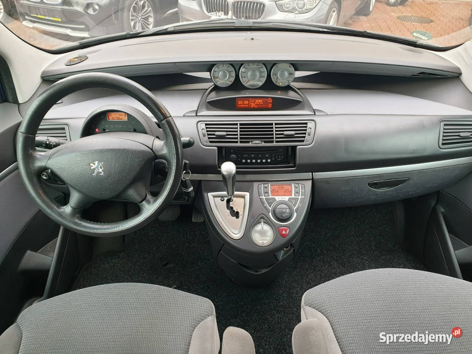 Peugeot 807 7 osób Automat Oryginał Przebieg 163 elektryczne lusterka