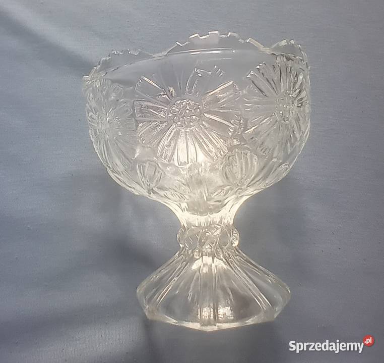 Cukiernica na nóżce Libochovice Sklo Union Koźminek sprzedam