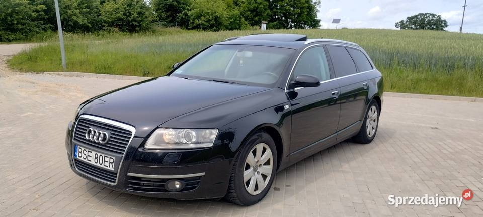Audi A6 C6 27 TDI manual piękna jeden właściciel Rok produkcji 2008 A6 podlaskie Sejny