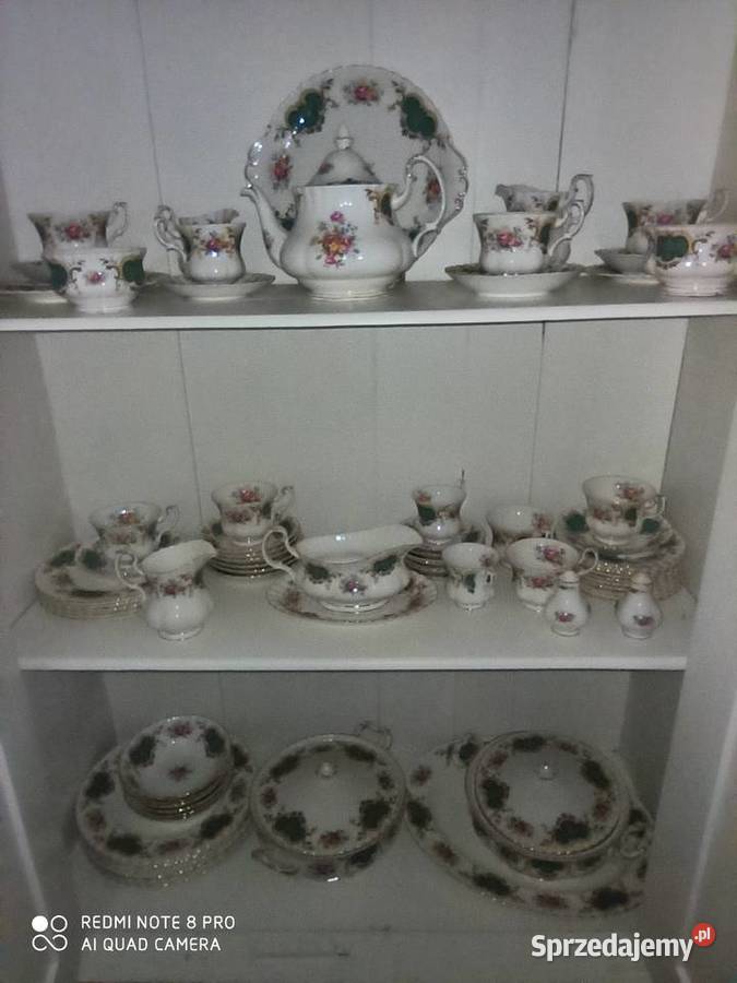 pieprzniczka Berkeley Royal Albert England Porcelana i szkło Gdańsk