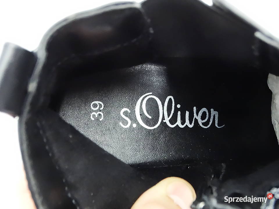 Botki damskie sOliver rozmiar 39 nowe skóra ekologiczna Półbuty Biłgoraj