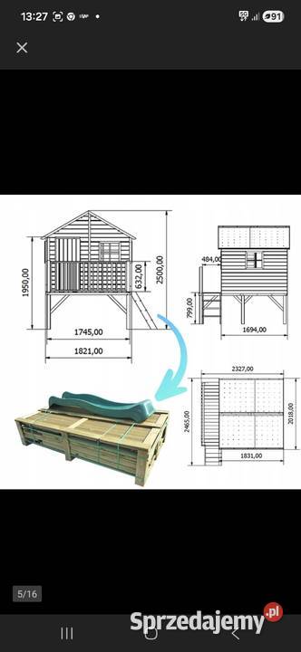 Domek dzieciecy Domki drewniane