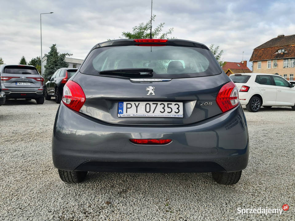 Peugeot 208 14 HDI 4L100 Navi Klimatyzacja wspomaganie kierownicy Wągrowiec