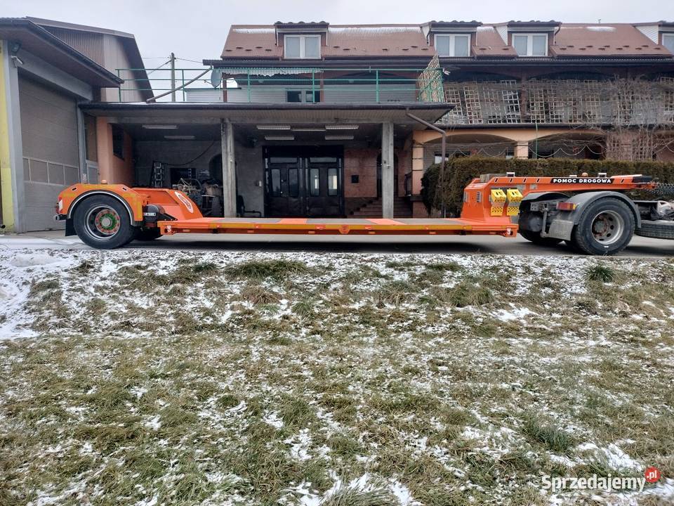 Naczepa niskopodłogowa specjalna laweta 11560kg Brzesko