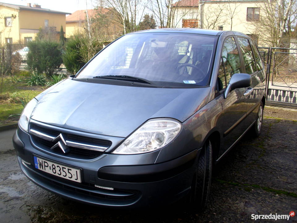 Sprzedam prywatnie Citroen C8 195400km mazowieckie Płock