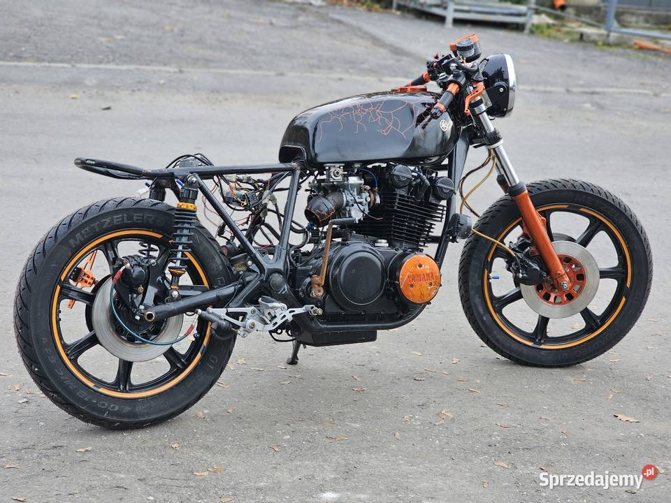 Yamaha XS 750 projekt elektryczny starter Kraków