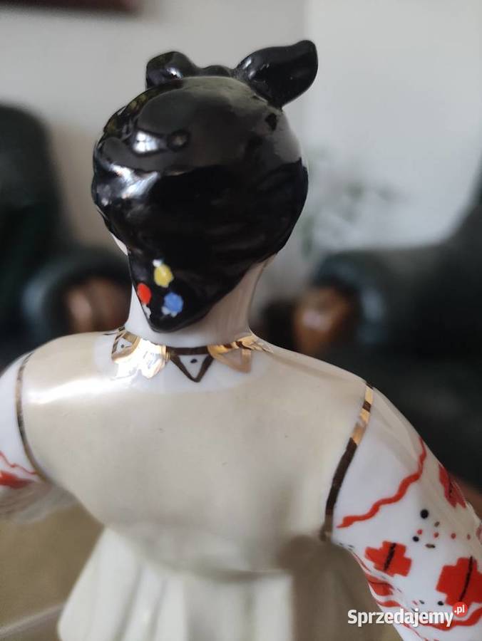 Porcelanowa figurka Odarka Korosten Ukraina Janów Lubelski