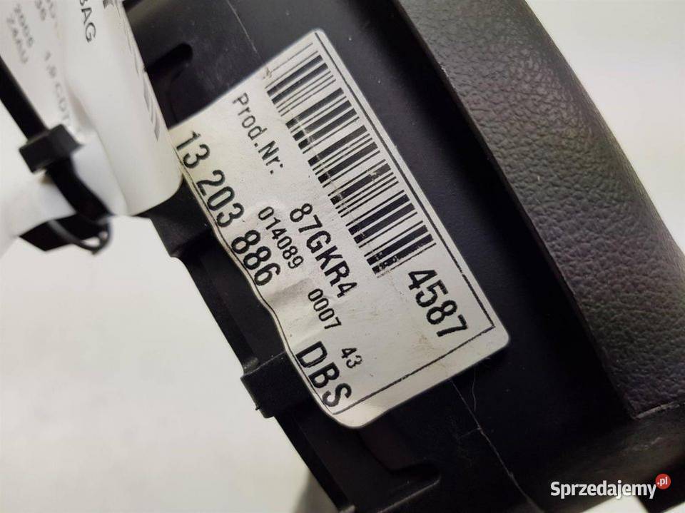 PODUSZKA AIRBAG OPEL VECTRA C 13203886 osobowe Lipno sprzedam