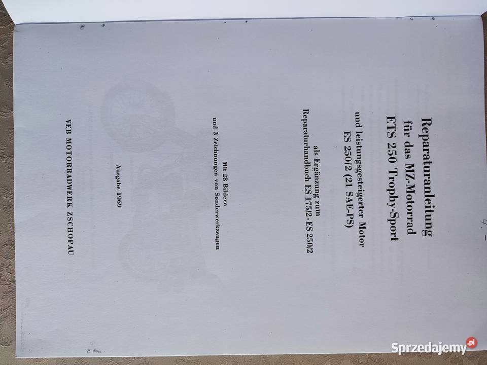 ETS Trophy Sport Reparaturanleitung