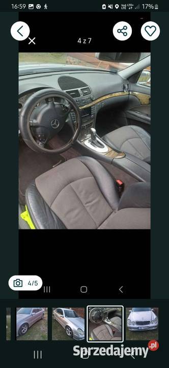 MercedesBenz W211 diesel Biłgoraj sprzedam