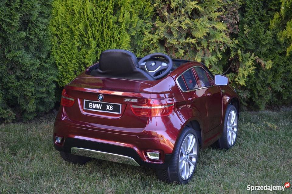 Samochód Autko BMW X6 Licencja 12V 2 Silniki Piekoszów