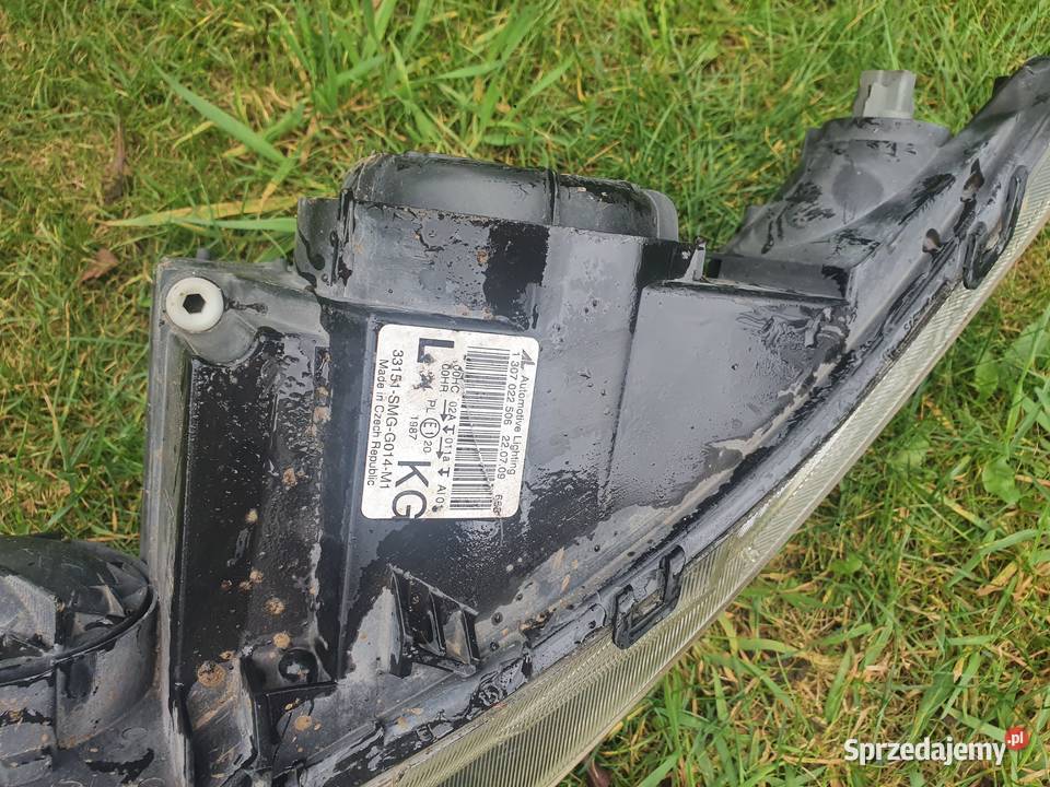 Lampa lewa Honda Civic VIII ufo 06 uszkodzona sprzedam
