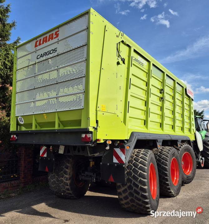 Claas Cargos 9500 walce dozujące przyczepa Przyczepy rolnicze