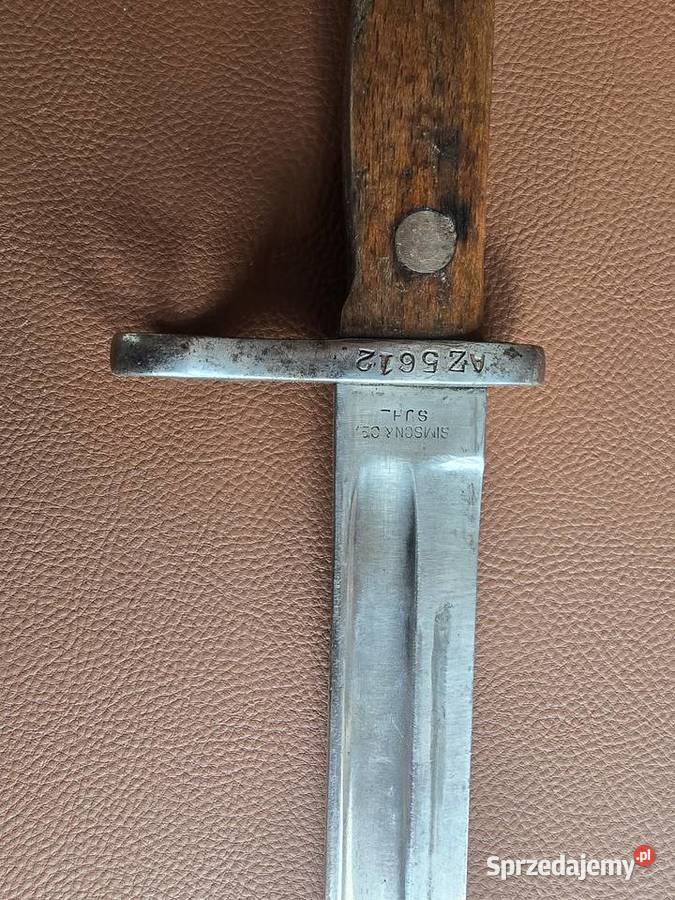 Bagnet Mauser SimsonSuhl ciekawe sygnowanie Bujaków