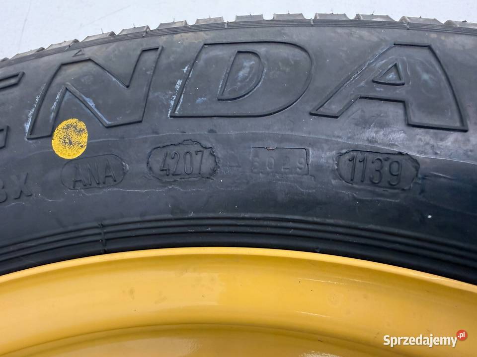 KOŁO DOJAZDOWE HONDA CRV III IV 15590 R17 5x1143 Chełm