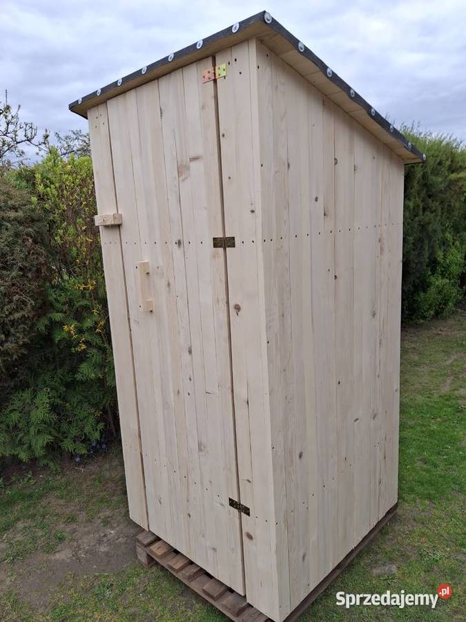 Toaleta drewniana Wc na działkę Lipienice