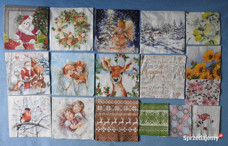 Serwetki papierowe 56 decoupage Bytom sprzedam