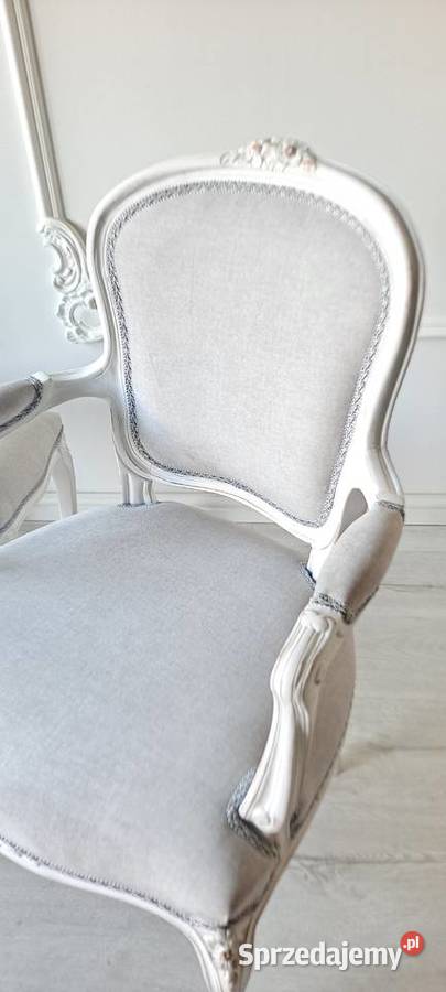 Stylowy fotel pufa Ludwik Ludwikowski Shabby Szczecin