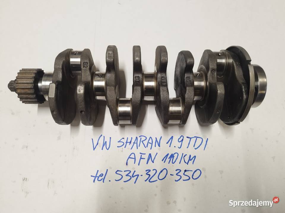 wał korbowy VW Sharan AFN tdi 110 z panewkami Żywiec sprzedam