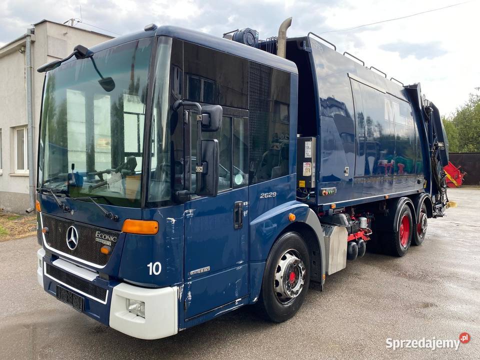 Mercedes Econic 2629 śmieciarka 2012 NTM 21 m3 Rok produkcji 2012 sprzedam