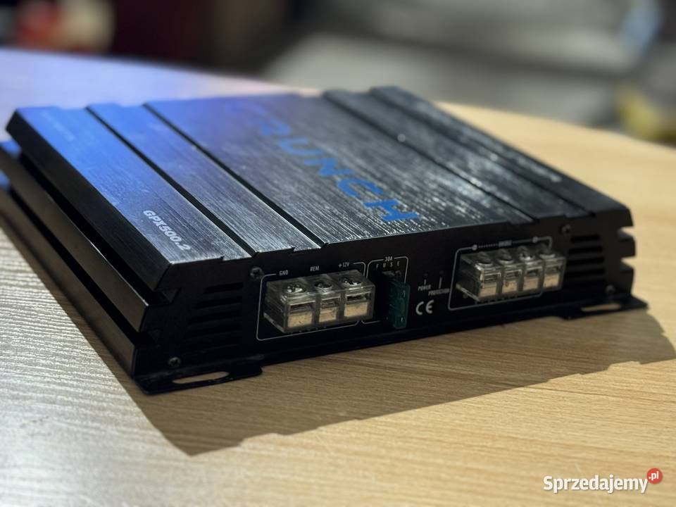 Wzmacniacz samochodowy Crunch Ground Pounder Bielawa