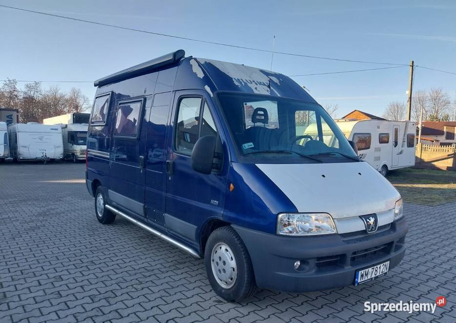 Peugeot Boxer 2005r 28l Kamper Fra VAT 23