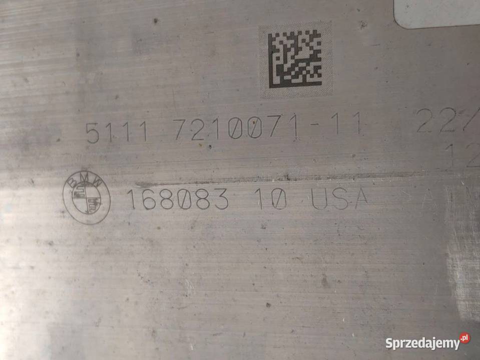 Belka pod Zderzak Tył BMW X4 F26 7210071 Pleszew