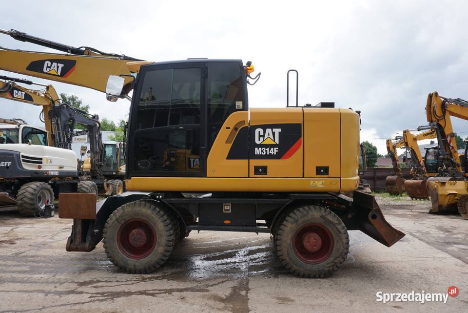 Koparka kołowa CAT M 314F 2016 świętokrzyskie Jeziorko