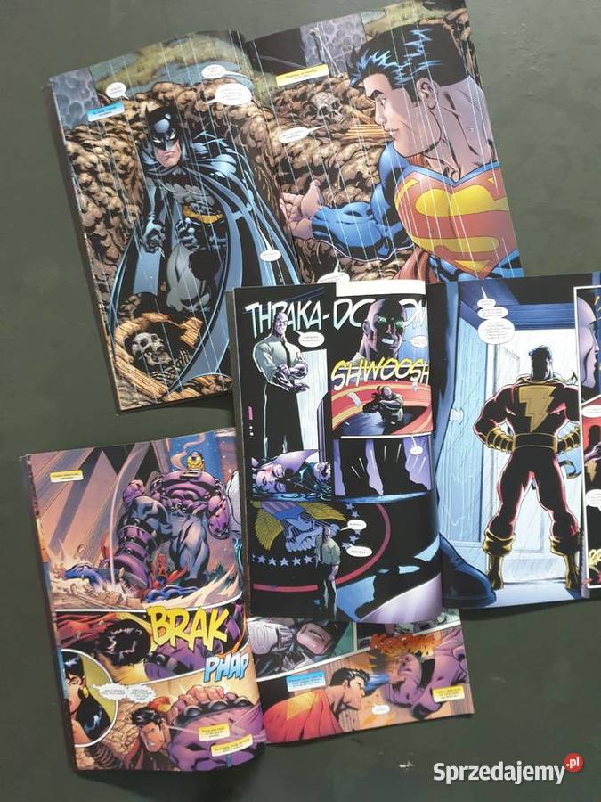 Superman Batman kompletna miniseria 3 komiksy sprzedam