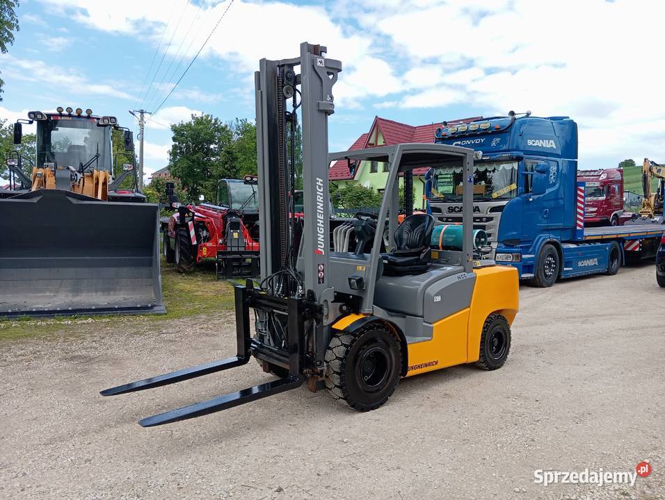 WÓZEK WIDŁOWY JUNGHEINRICH TFG 435 Racławice