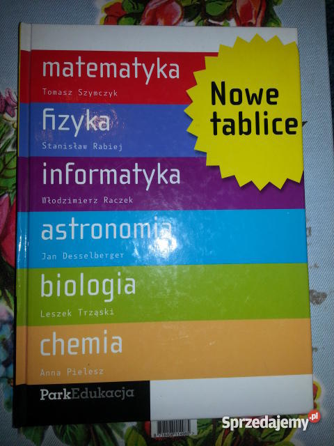 Tablice wyd Park Edukacja matematyka fizyka inf