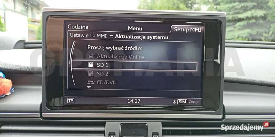 Mapy Audi A4 A5 A6 A7 Q2 Q5 Q7 Mib2 4G Mhi2 Pabianice sprzedam