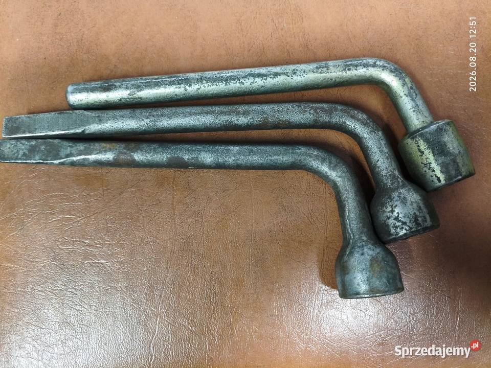 Klucz do kół fajkowy Lka PRL Fiat 125p 126p manualna Lublin sprzedam