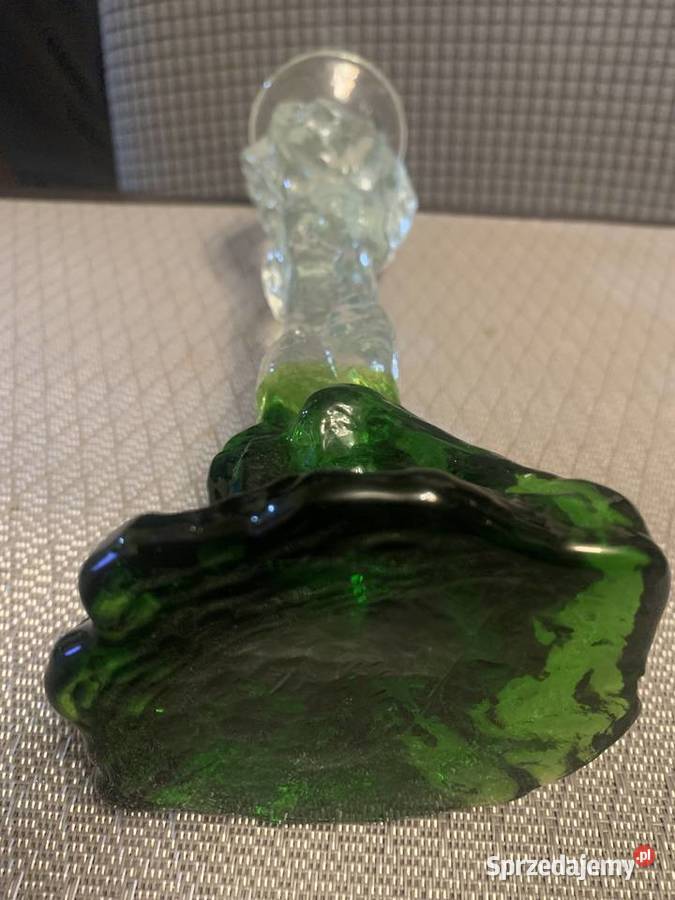 Szklany świecznik Finlandia Radom