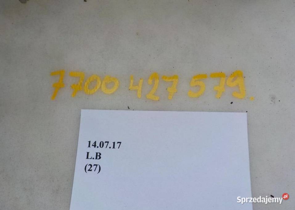 7700427579 ZDERZAK TYŁ RENAULT MEGANE I osobowe wielkopolskie Nowy Tomyśl