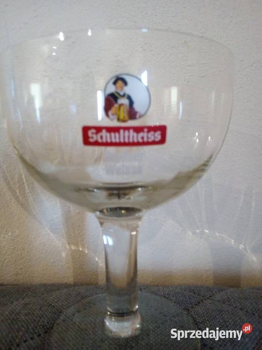 Piękne kielichy do piwa Schultheiss Berliner Częstochowa