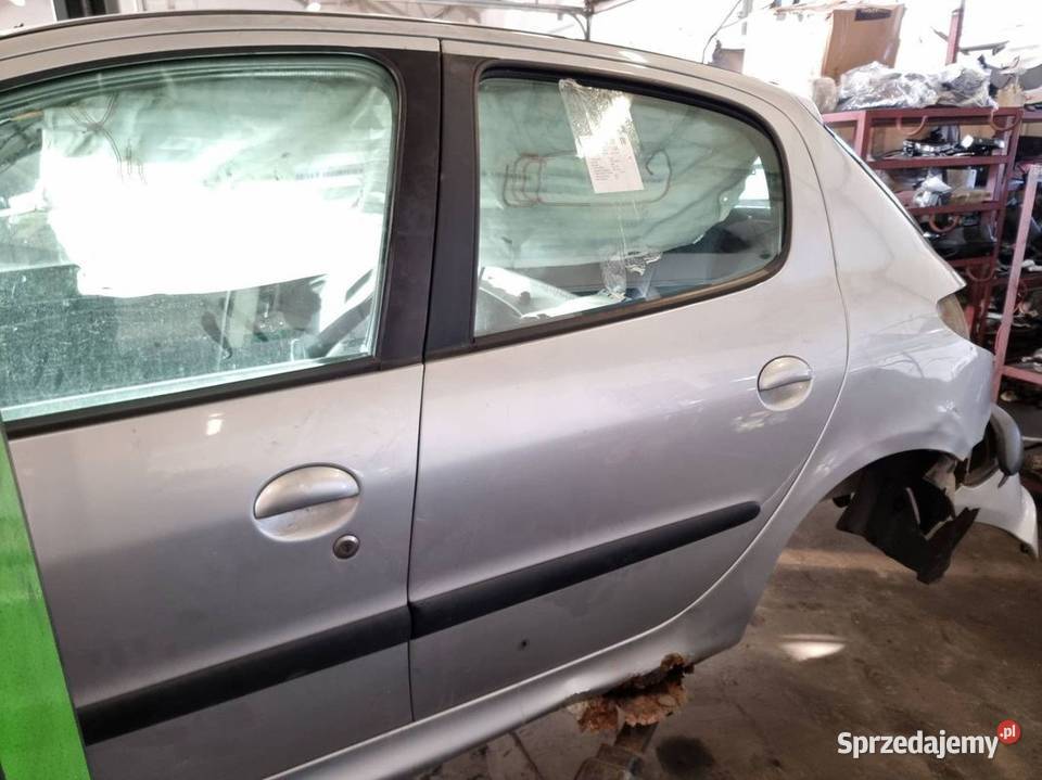 DRZWI LEWE TYŁ PEUGEOT 206 EZR Lipno